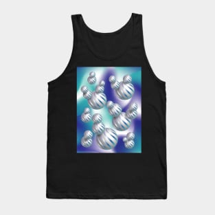 3D Abstract Shapes Tank Top